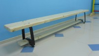 Скамейка гимнастическая (металлические ножки, лак) (2,5 м)  - fgospostavki.ru - Ростов-на-Дону