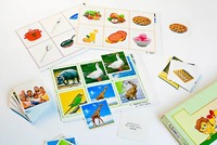 Лото "Иностранный язык" (3 игры, 6 планшетов, 36 карточек, цветные, ламинированные) - fgospostavki.ru - Ростов-на-Дону