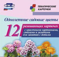 Тематические карточки "Однолетние садовые цветы" - fgospostavki.ru - Ростов-на-Дону