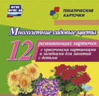 Тематические карточки "Многолетние садовые цветы" - fgospostavki.ru - Ростов-на-Дону