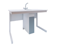 Стол ученический для кабинета химии двухместный - fgospostavki.ru - Ростов-на-Дону