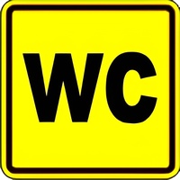 Тактильный знак (WC) 100х100 - fgospostavki.ru - Ростов-на-Дону
