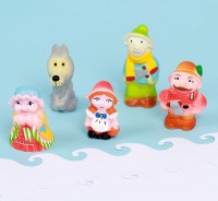 Набор резиновых игрушек «Красная шапочка» - fgospostavki.ru - Ростов-на-Дону