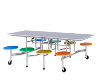 Cтол обеденный складной MOBI на 8 персон - fgospostavki.ru - Ростов-на-Дону