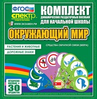 Динамические раздаточные пособия. Окружающий мир (веера). Животные и растения, дорожные знаки. - fgospostavki.ru - Ростов-на-Дону