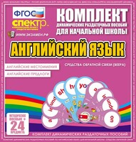 Динамические раздаточные пособия. Английский язык (веера). Английские местоимения, английские предлоги. - fgospostavki.ru - Ростов-на-Дону