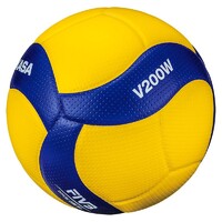 Мяч волейбольный Mikasa V200W (размер 5, синтетическая кожа, профессиональный) - fgospostavki.ru - Ростов-на-Дону