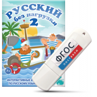 Игры по русскому языку для начальной школы "Русский без нагрузки 2" на USB - носителе - fgospostavki.ru - Ростов-на-Дону