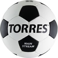 Мяч футбольный TORRES Main Stream (размер 4, синтетическая кожа, тренировочный) - fgospostavki.ru - Ростов-на-Дону