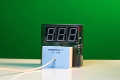 Датчик температуры с независимой индикацией (термометр демонстрационный) - fgospostavki.ru - Ростов-на-Дону