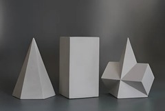 Набор гипсовых геометрических тел (15 штук) - fgospostavki.ru - Ростов-на-Дону