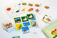 Лото "Иностранный язык" (3 игры, 6 планшетов, 36 карточек, цветные, ламинированные) - fgospostavki.ru - Ростов-на-Дону