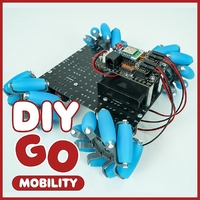 Robo kit DIYGO Мобильный робот с колесами всенаправленного движения - fgospostavki.ru - Ростов-на-Дону