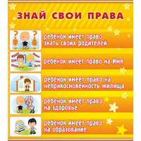 Стенд "Знай свои права" - fgospostavki.ru - Ростов-на-Дону