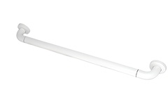 Поручень прямой с антибактериальным покрытием (белый) - fgospostavki.ru - Ростов-на-Дону