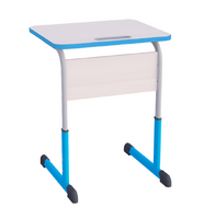 Парта SMARTY KEY одноместная регулируемая по высоте с антивандальной кромкой - fgospostavki.ru - Ростов-на-Дону