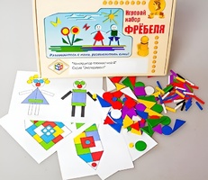 Игровой набор Фребеля "Конструктор плоскостной-4" (Серия "Эксперимент") - fgospostavki.ru - Ростов-на-Дону