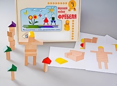 Игровой набор Фребеля "Конструктор деревянный без соединений-3" (Серия "Эксперимент") - fgospostavki.ru - Ростов-на-Дону