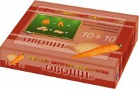 Счетный материал на магнитах "Овощи" - fgospostavki.ru - Ростов-на-Дону