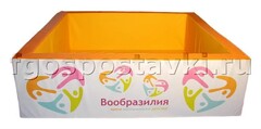 Бассейн "Вообразилия" квадратный с шелкографией - fgospostavki.ru - Ростов-на-Дону