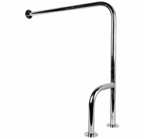 Поручень стационарный Г-образный (правая) - fgospostavki.ru - Ростов-на-Дону