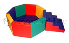 Сухой бассейн восьмигранный с лесенкой - fgospostavki.ru - Ростов-на-Дону