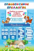Стенд "Правописание предлогов" - fgospostavki.ru - Ростов-на-Дону
