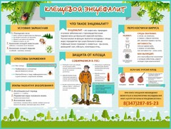 Стенд "Клещевой энцефалит" - fgospostavki.ru - Ростов-на-Дону