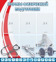 Стенд "Нормы физической подготовки" Вариант 2 - fgospostavki.ru - Ростов-на-Дону