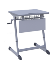 Парта NOMAD V одноместная регулируемая по высоте с антивандальной кромкой - fgospostavki.ru - Ростов-на-Дону