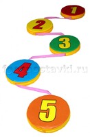 Дорожка "Змейка-шагайка-геометрическая" с цифрами - fgospostavki.ru - Ростов-на-Дону