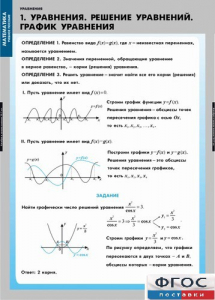 Комплект таблиц. Математика. Уравнения. Система уравнений. - fgospostavki.ru - Ростов-на-Дону