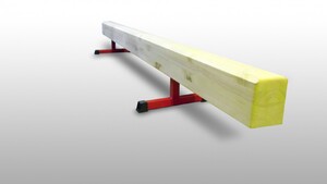 Бревно гимнастическое напольное на металлических опорах (3м) - fgospostavki.ru - Ростов-на-Дону