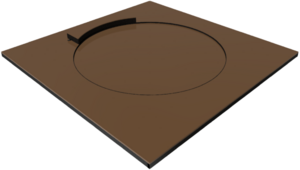 Обруч с сегментом для толкания ядра - fgospostavki.ru - Ростов-на-Дону