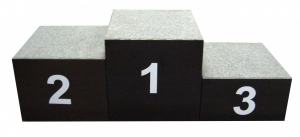 Пьедестал победителей на 3 места (деревянный) - fgospostavki.ru - Ростов-на-Дону