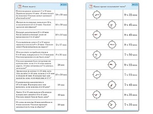 Комплект карточек (10) "Обучающий калейдоскоп. Время" - fgospostavki.ru - Ростов-на-Дону