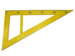 Угольник классный пластмассовый (30 и 60 градусов ) - fgospostavki.ru - Ростов-на-Дону