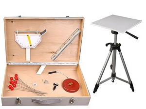 Комплект приборов и инструментов топографических (демонстрационные) - fgospostavki.ru - Ростов-на-Дону