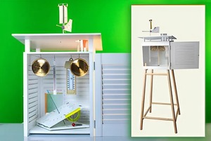 Школьная метеостанция с будкой (на стойках) - fgospostavki.ru - Ростов-на-Дону