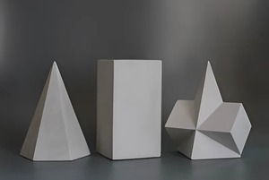 Набор гипсовых геометрических тел (15 штук) - fgospostavki.ru - Ростов-на-Дону