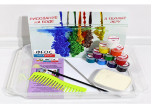 Набор для рисования "Эбру в десятку" - fgospostavki.ru - Ростов-на-Дону