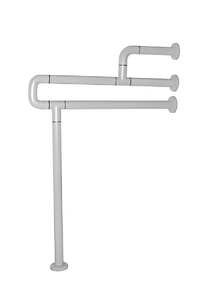 Поручень напольно-настенный с антибактериальным покрытием (белый) - fgospostavki.ru - Ростов-на-Дону