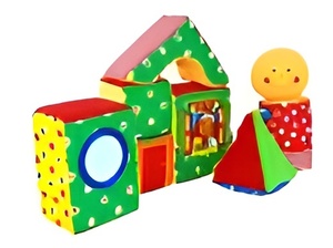 Развивающая игрушка для детей с нарушением зрения "Конструктор Колобок" - fgospostavki.ru - Ростов-на-Дону