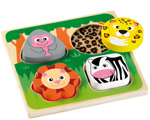Тактильные пазлы "Сафари" - fgospostavki.ru - Ростов-на-Дону