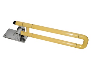 Поручень откидной с антибактериальным покрытием (желтый) - fgospostavki.ru - Ростов-на-Дону