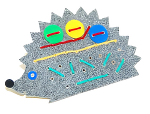 Игра-шнуровка для слабовидящих детей "Ежик" - fgospostavki.ru - Ростов-на-Дону