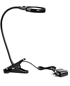 Лупа настольная на прищепке с подсветкой (5х) - fgospostavki.ru - Ростов-на-Дону