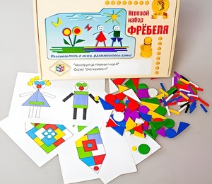 Игровой набор Фребеля "Конструктор плоскостной-4" (Серия "Эксперимент") - fgospostavki.ru - Ростов-на-Дону