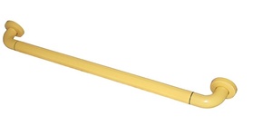 Поручень прямой с антибактериальным покрытием (желтый) - fgospostavki.ru - Ростов-на-Дону