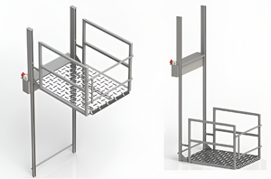 Универсальная вертикальная подъемная платформа для инвалидов - fgospostavki.ru - Ростов-на-Дону